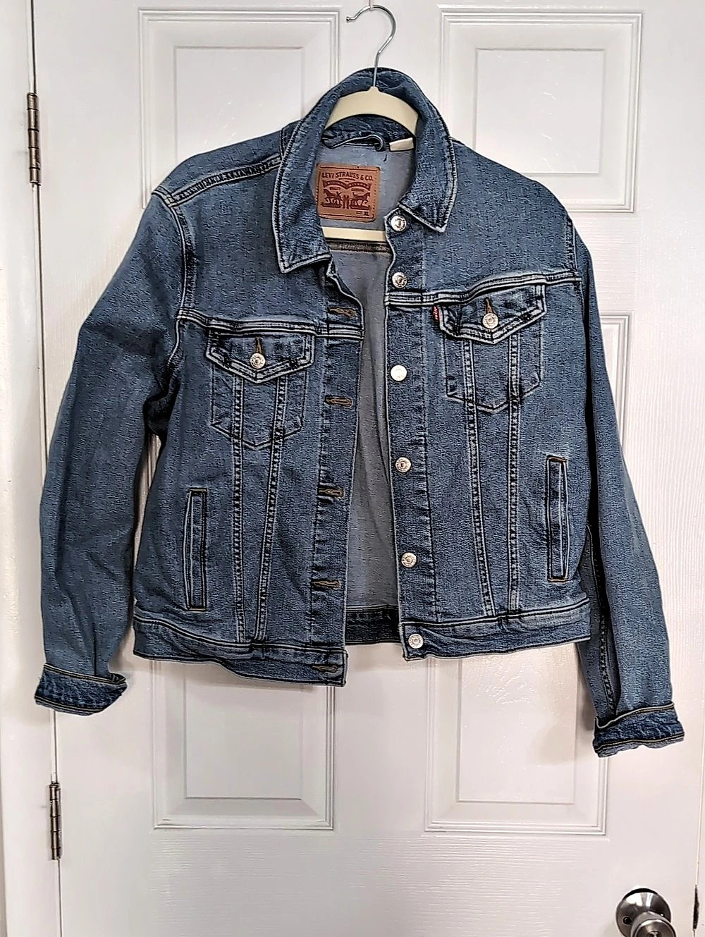 Levi's Ex-Boyfriend Trucker Jacket Blue XL